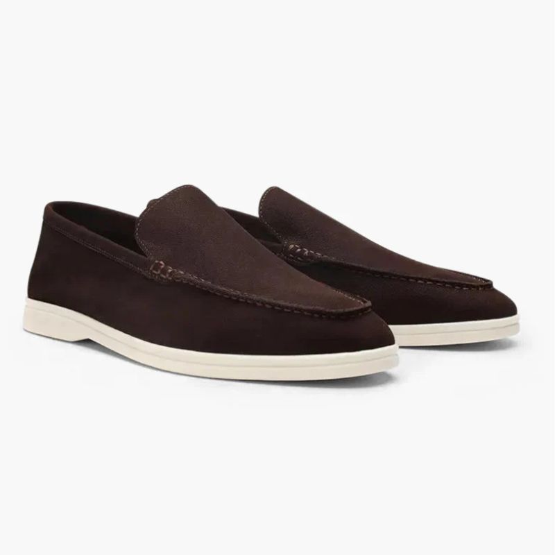 Zaviel Cowhide Leather Loafers