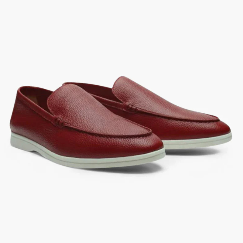 Zaviel Cowhide Leather Loafers