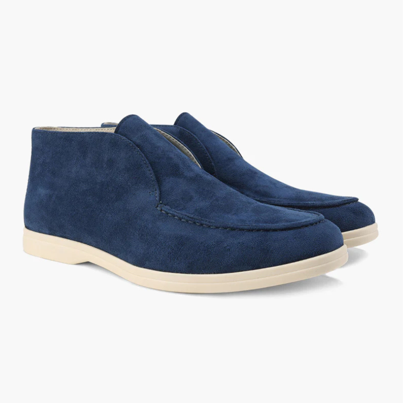 Zaviel High Suede Loafers