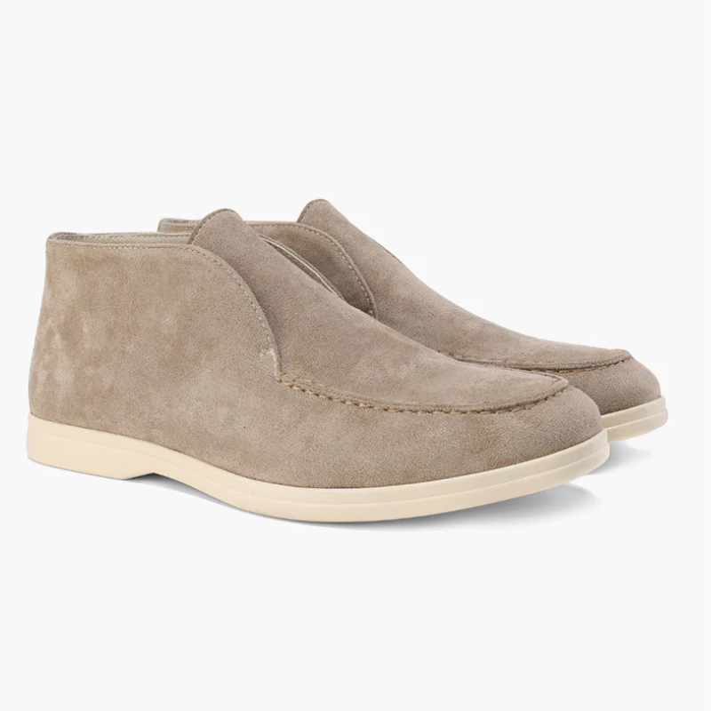 Zaviel High Suede Loafers