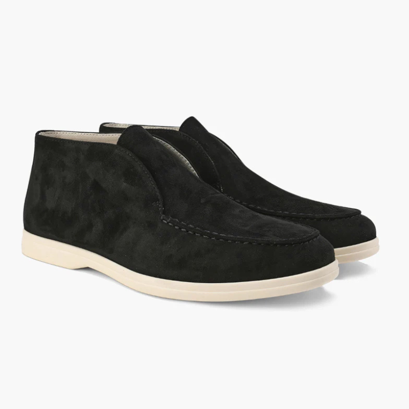 Zaviel High Suede Loafers